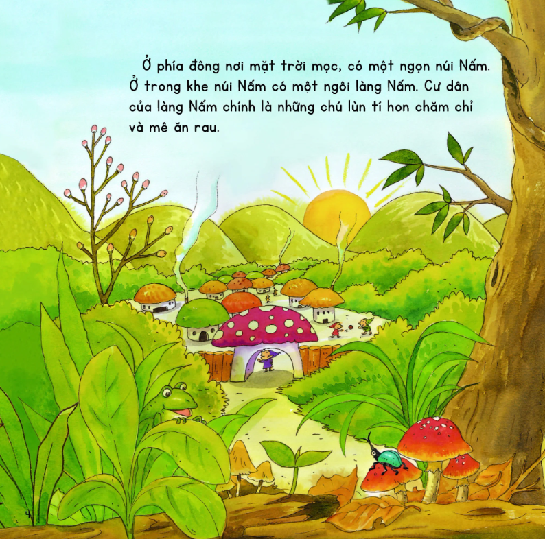 kính vạn hoa thiên nhiên - cuộc thi ở làng nấm