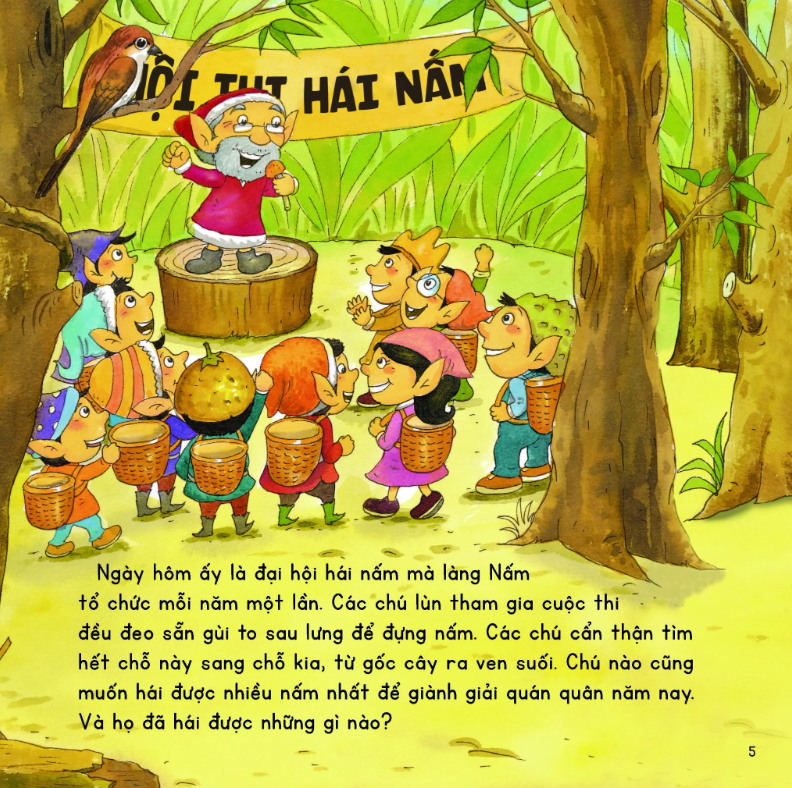 kính vạn hoa thiên nhiên - cuộc thi ở làng nấm