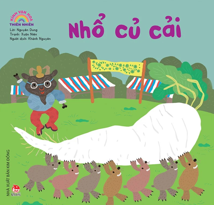 kính vạn hoa thiên nhiên - nhổ củ cải