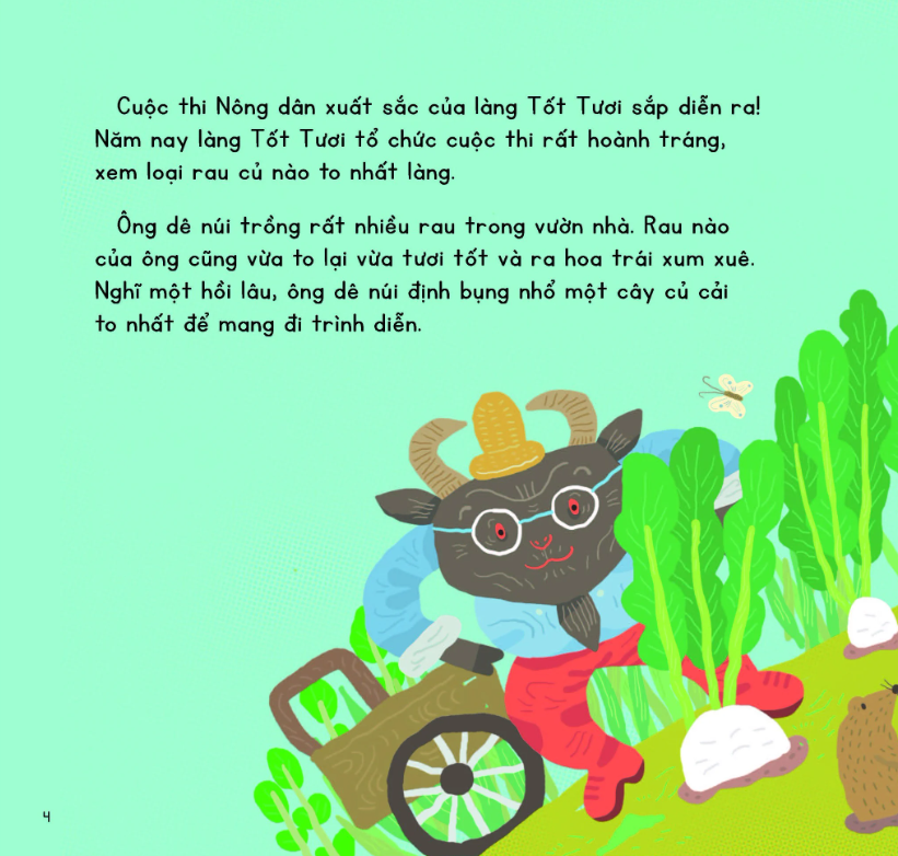 kính vạn hoa thiên nhiên - nhổ củ cải