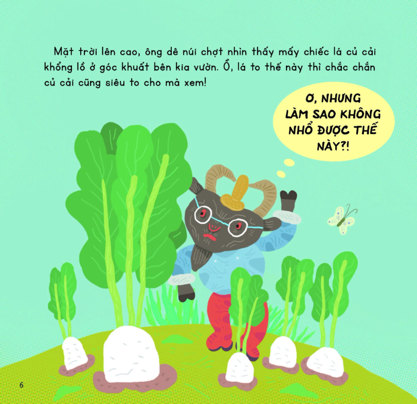 kính vạn hoa thiên nhiên - nhổ củ cải