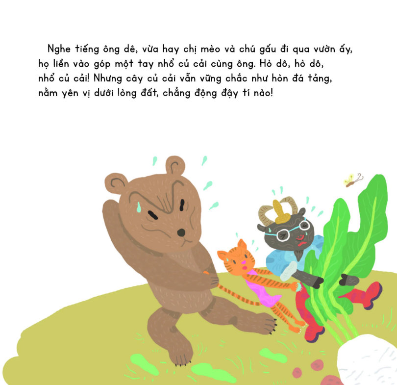 kính vạn hoa thiên nhiên - nhổ củ cải