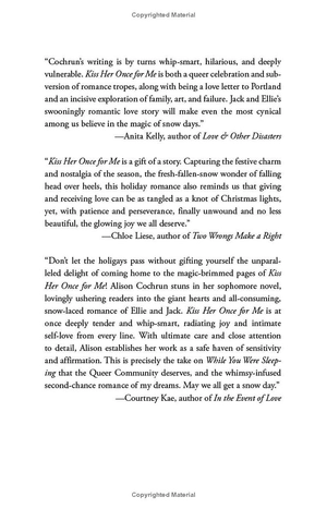 kiss her once for me