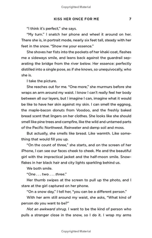 kiss her once for me