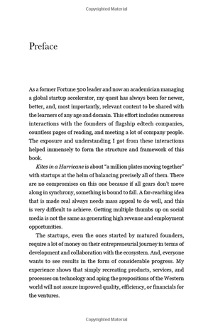 kites in a hurricane: startups from cradle to fame