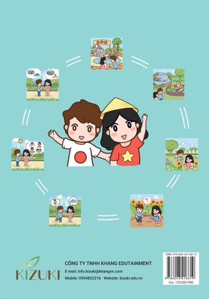 kizuki kids - tiếng nhật cho trẻ em việt nam - quyển 2