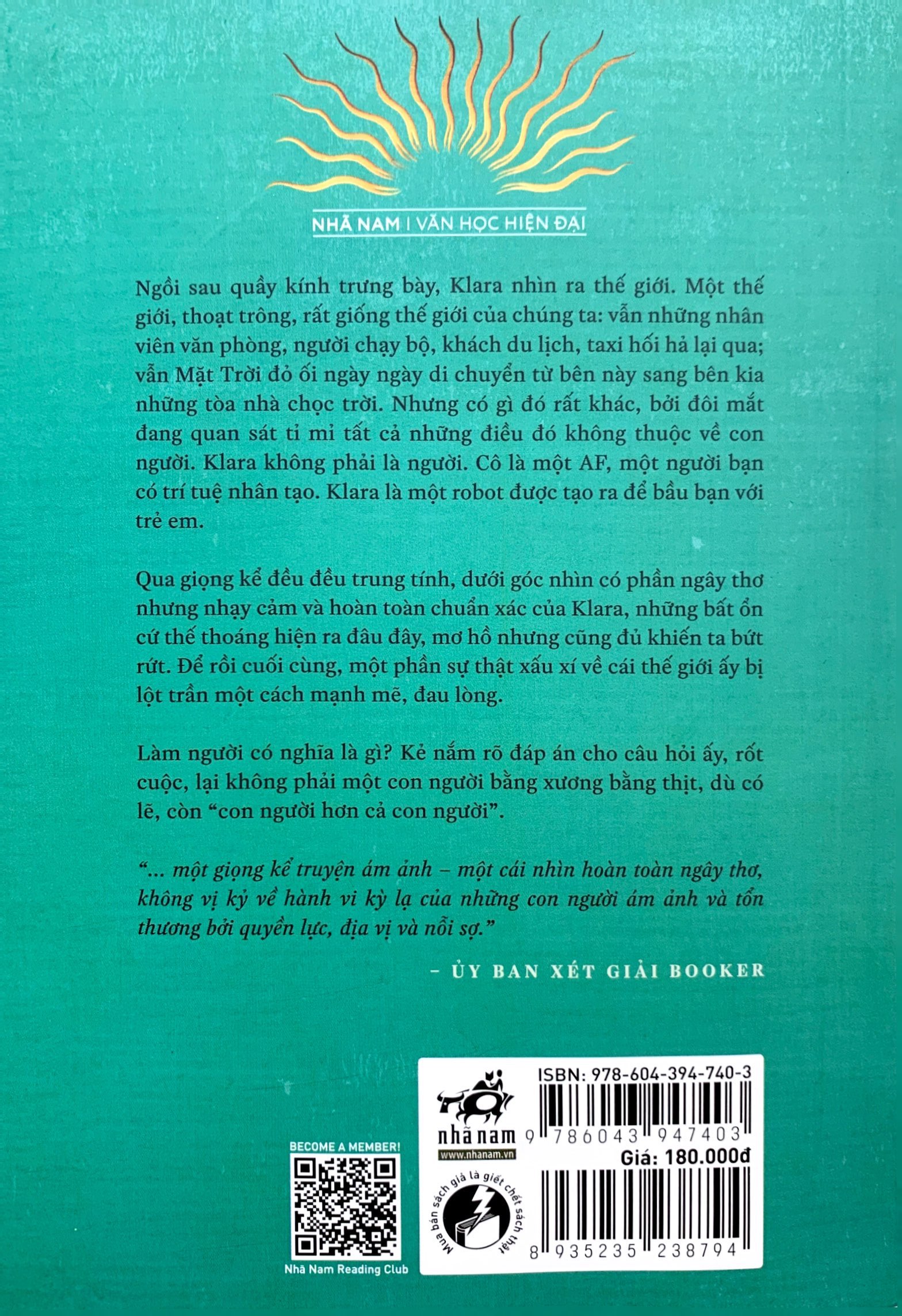 klara và mặt trời