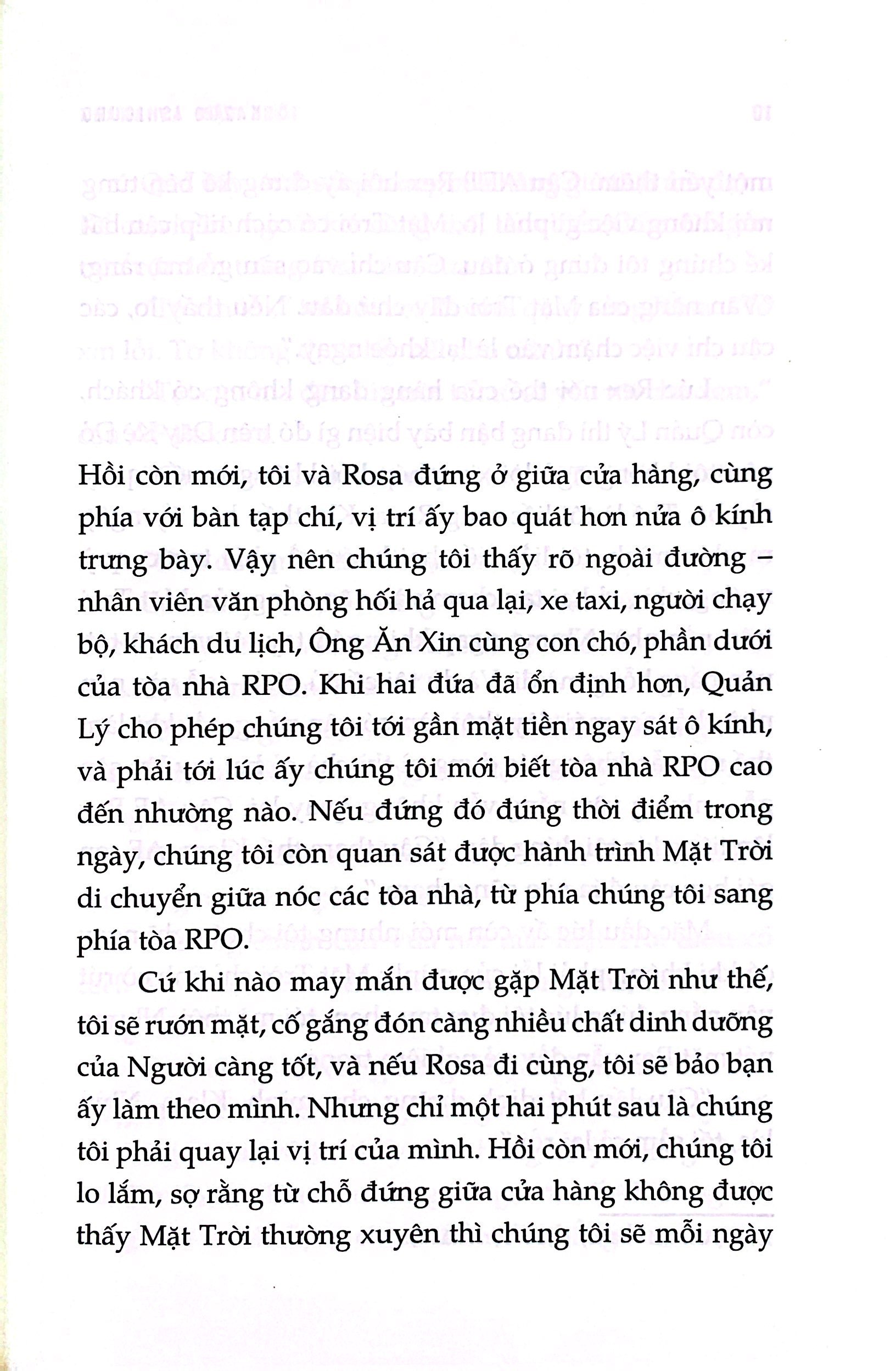 klara và mặt trời