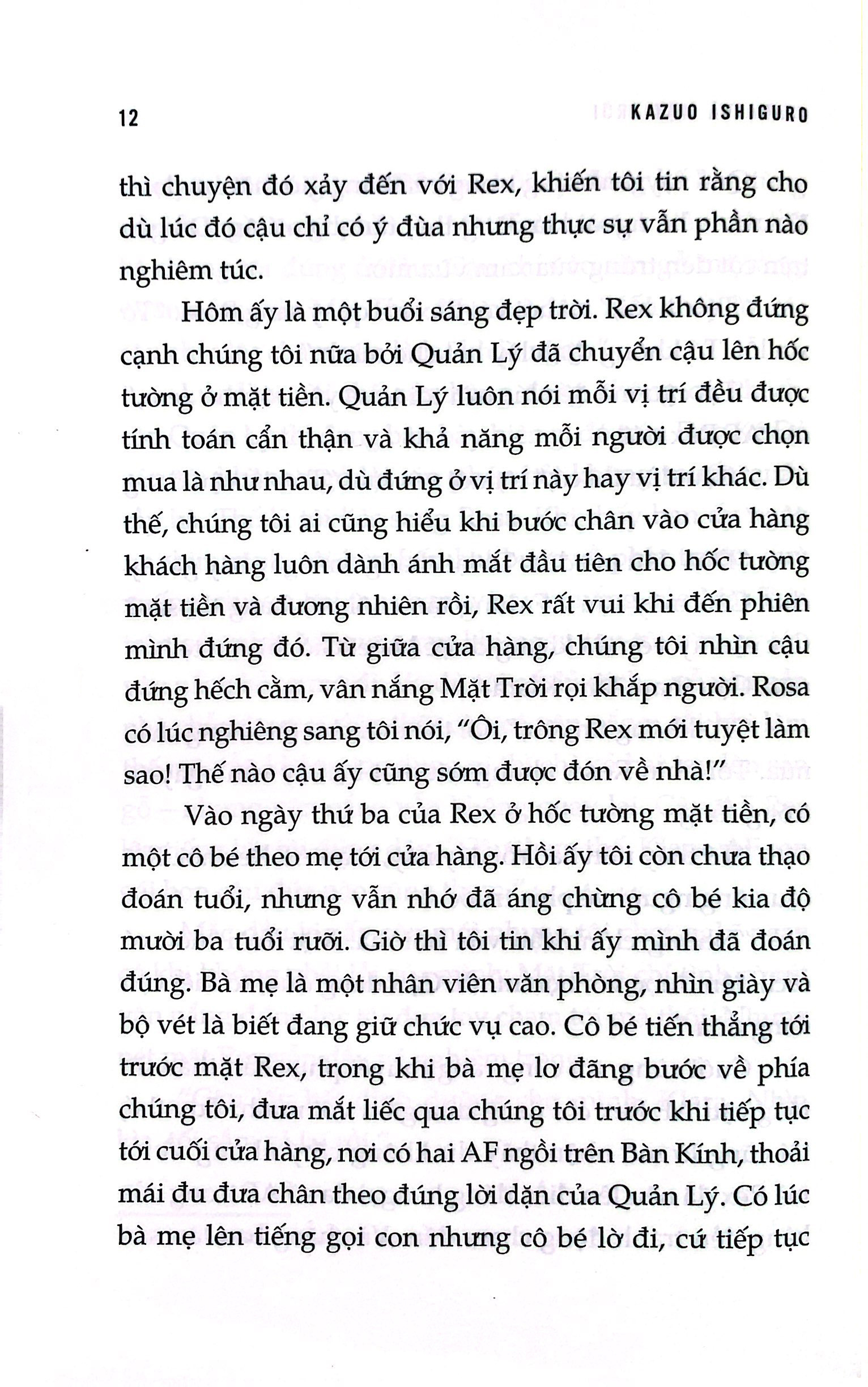 klara và mặt trời