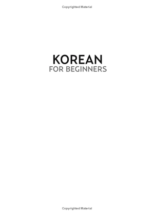korean for beginners - mastering conversational korean