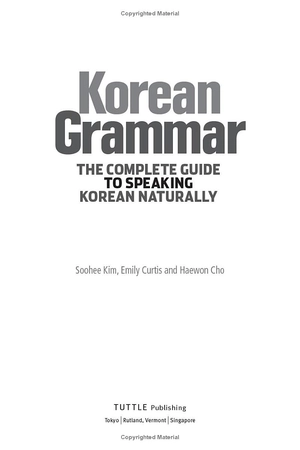 korean grammar - the complete guide to speaking korean naturally