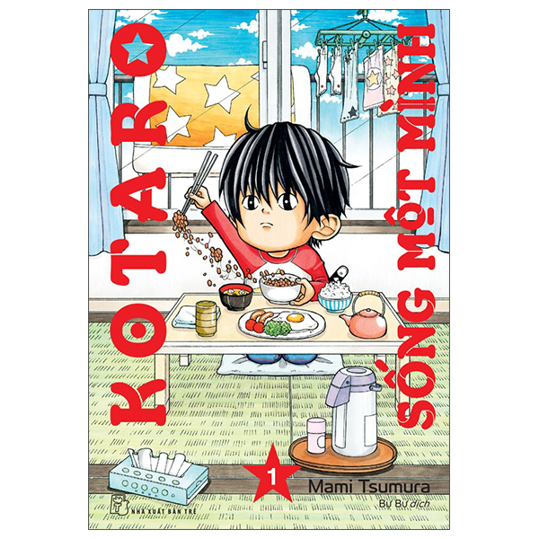 kotaro sống một mình - tập 1 - tặng kèm set sticker