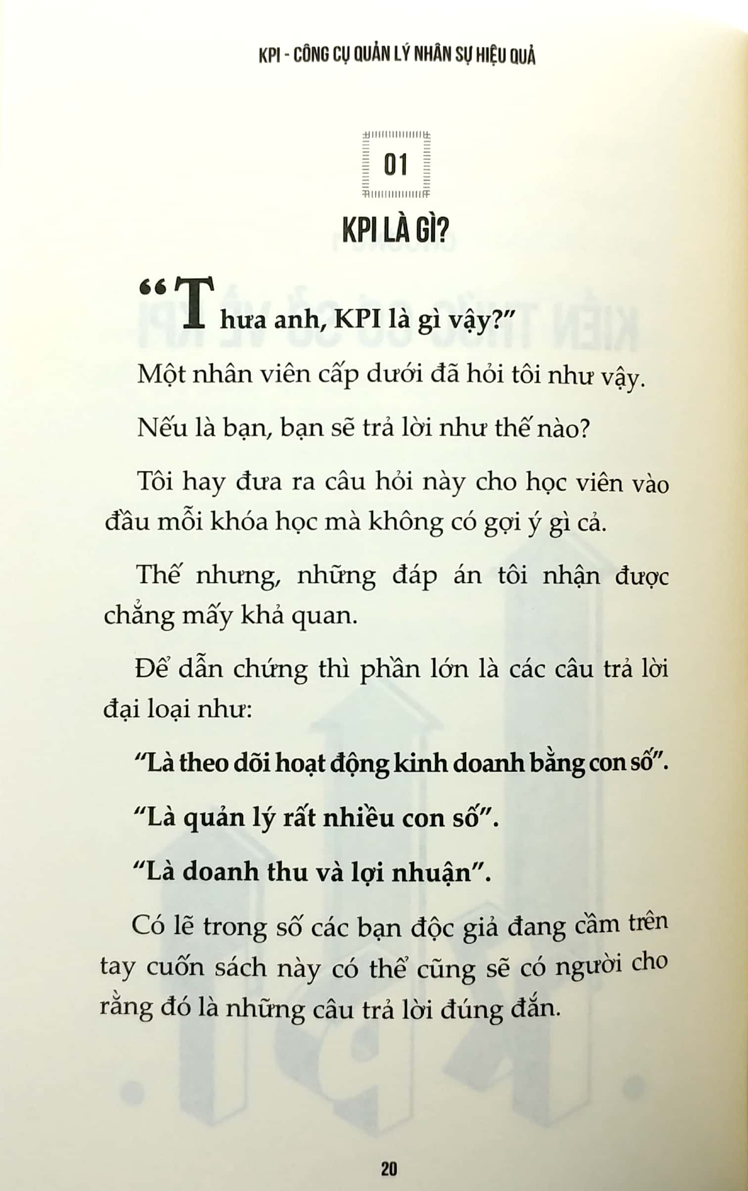 kpi - công cụ quản lý nhân sự hiệu quả (tái bản)