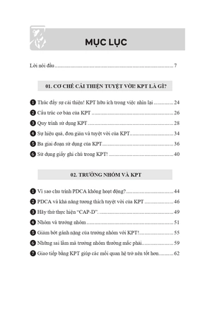 kpt - bí quyết xây dựng đội nhóm tự quản đạt hiệu suất cao