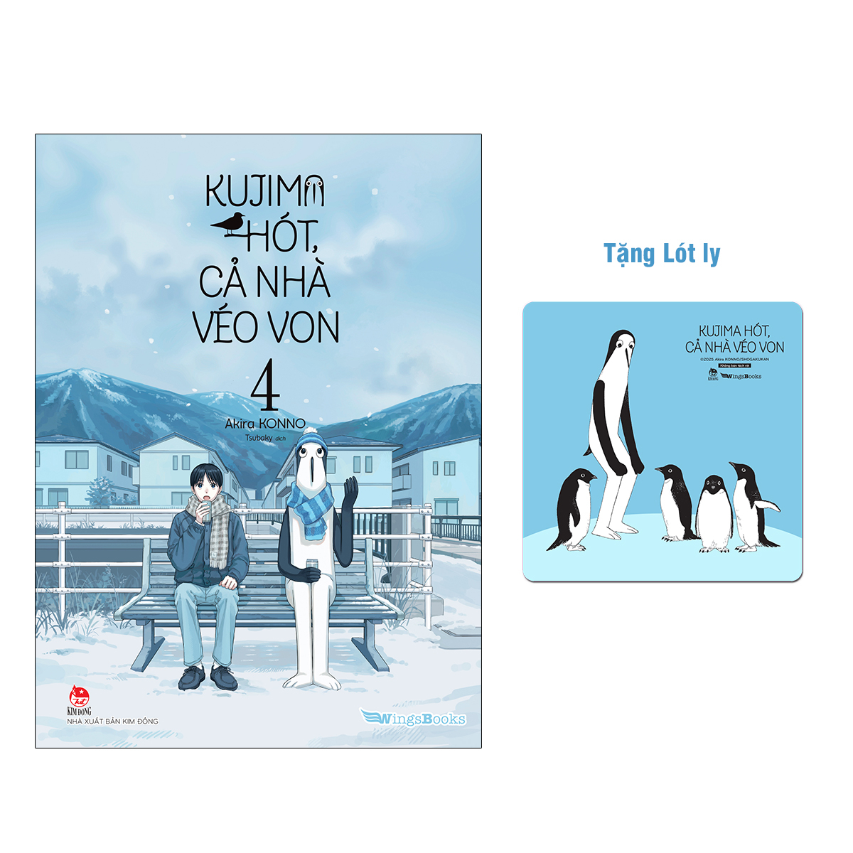 kujima hót, cả nhà véo von - tập 4 - tặng kèm lót ly