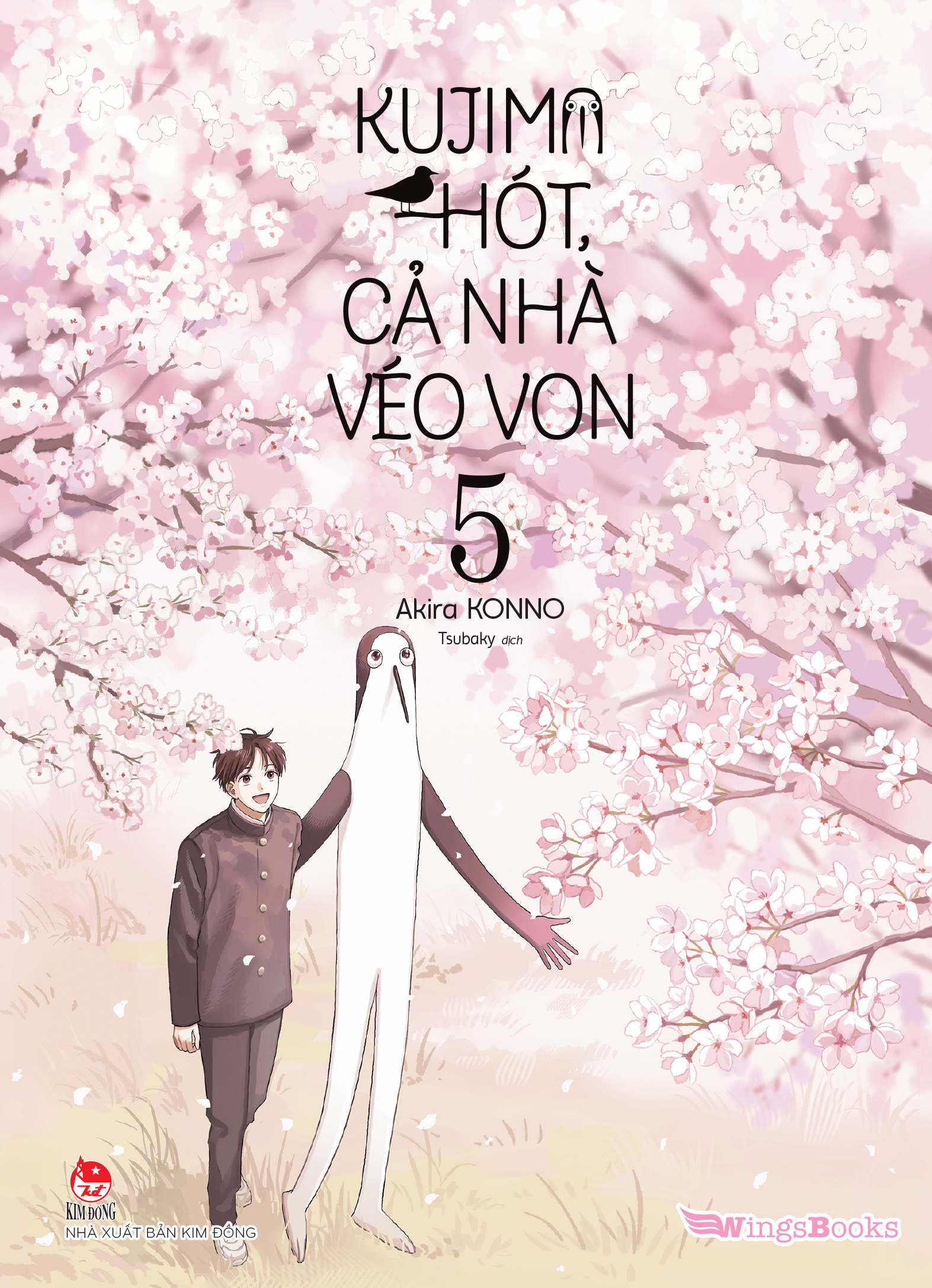 kujima hót, cả nhà véo von - tập 5 - tặng kèm shikishi