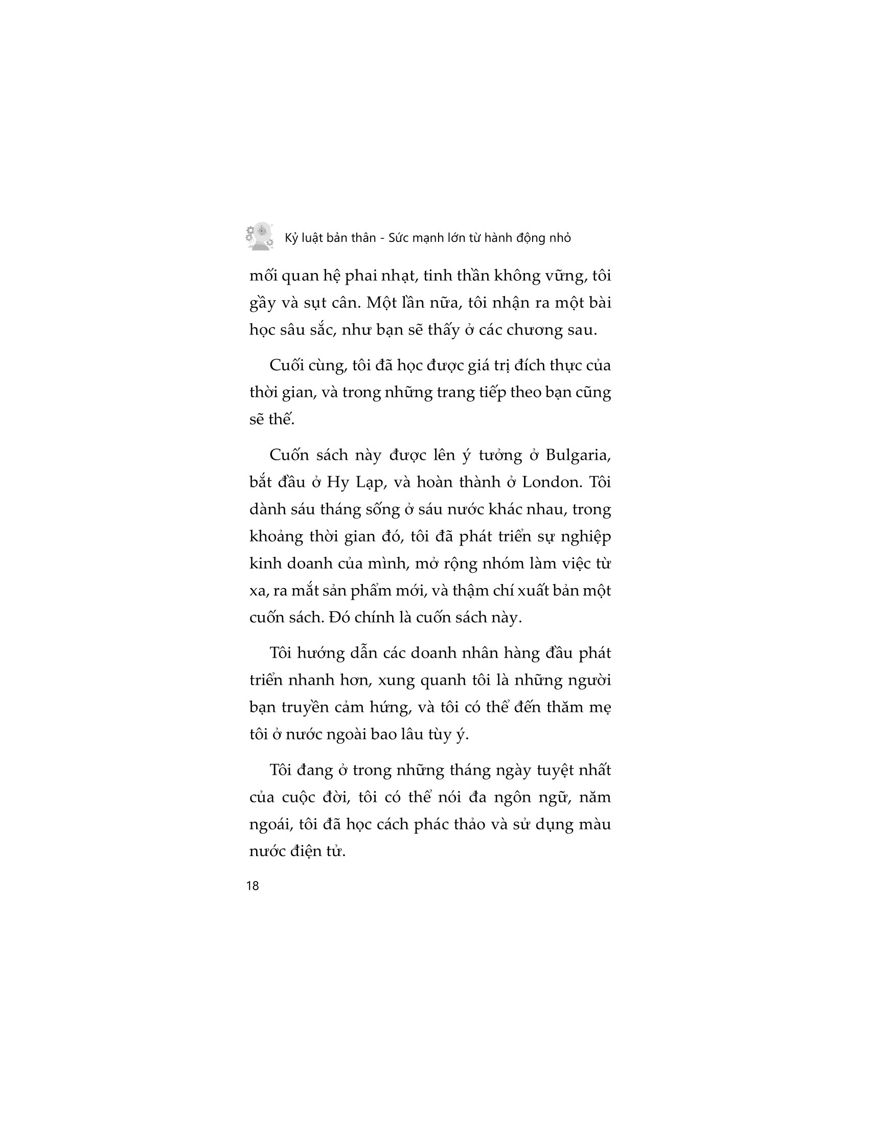 kỷ luật bản thân - sức mạnh lớn từ hành động nhỏ