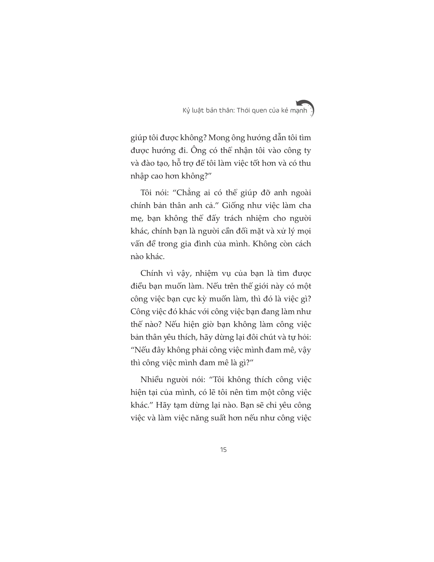 kỷ luật bản thân thói quen của kẻ mạnh