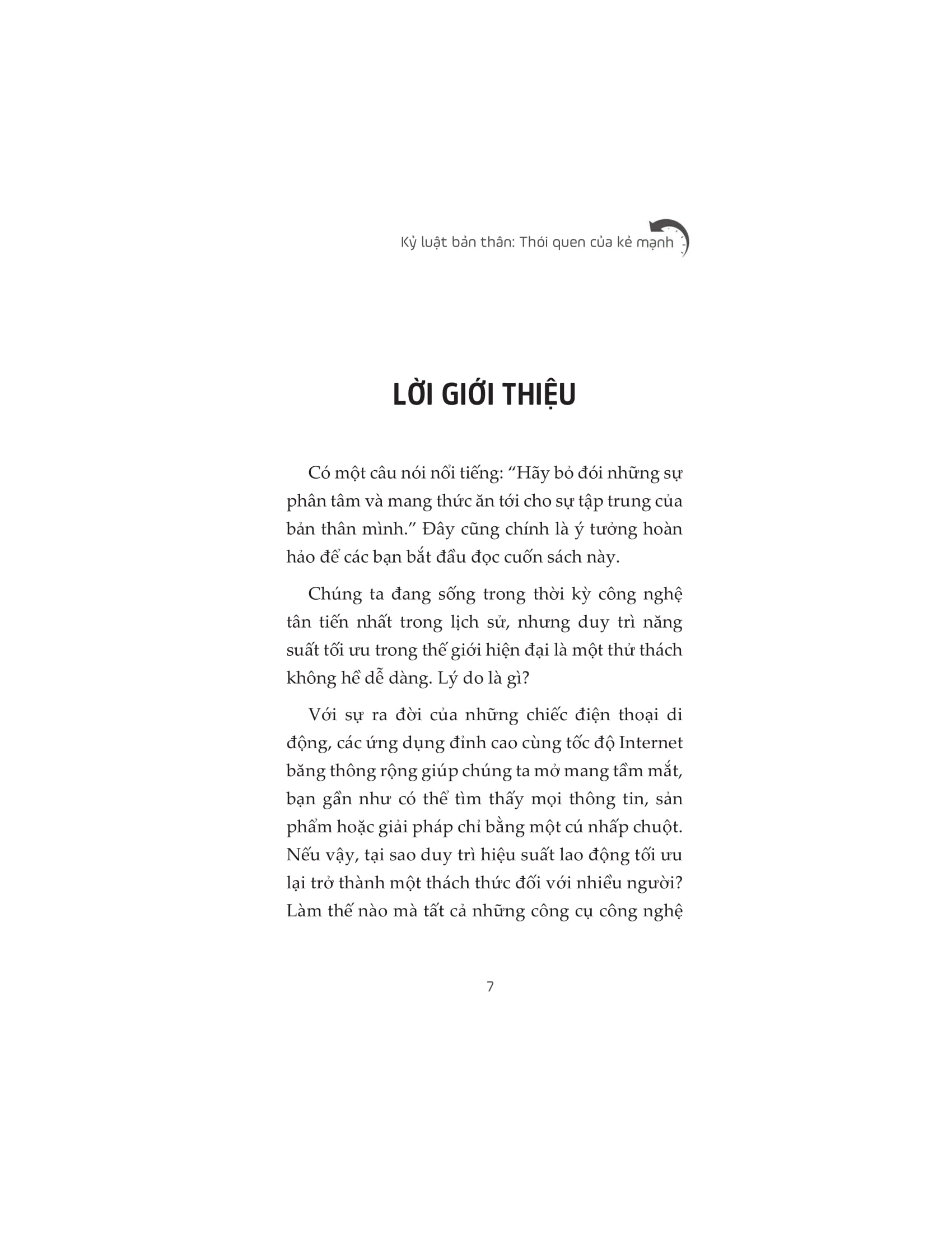 kỷ luật bản thân thói quen của kẻ mạnh