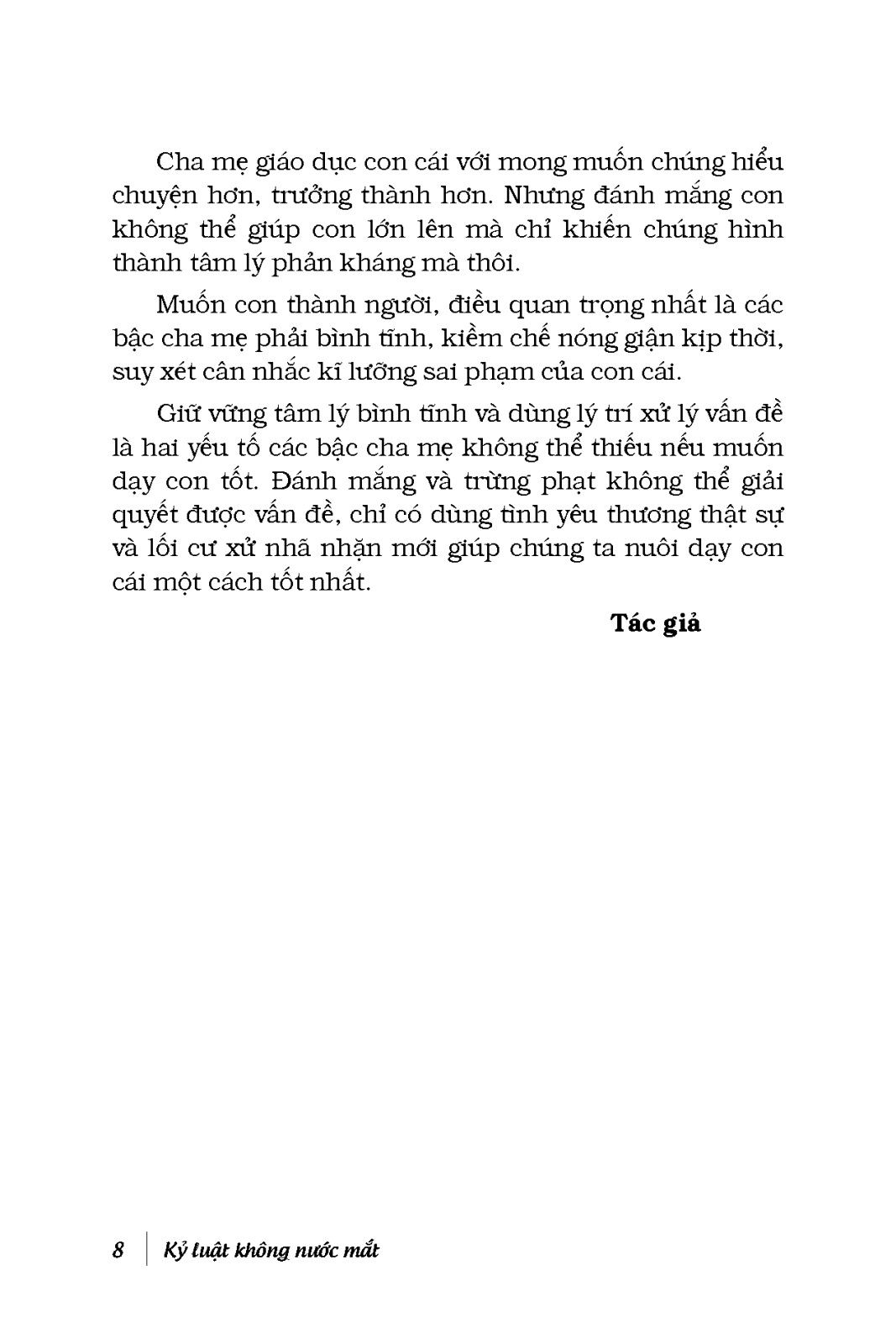 kỷ luật không nước mắt - phương pháp giáo dục trẻ hiệu quả (tái bản 2023)