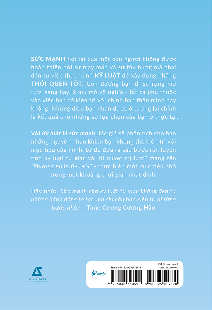 kỷ luật là sức mạnh