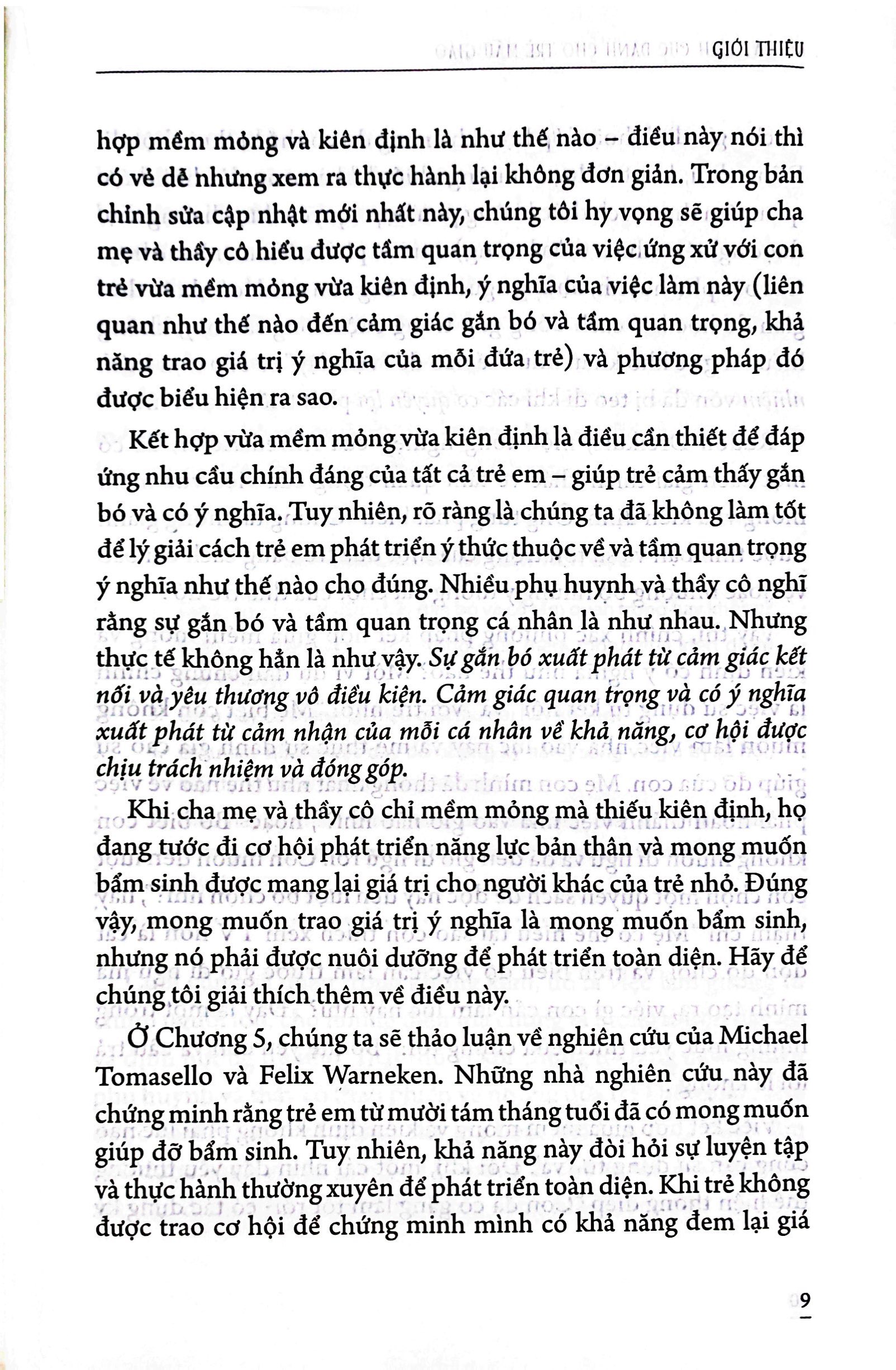 kỷ luật tích cực dành cho trẻ mẫu giáo