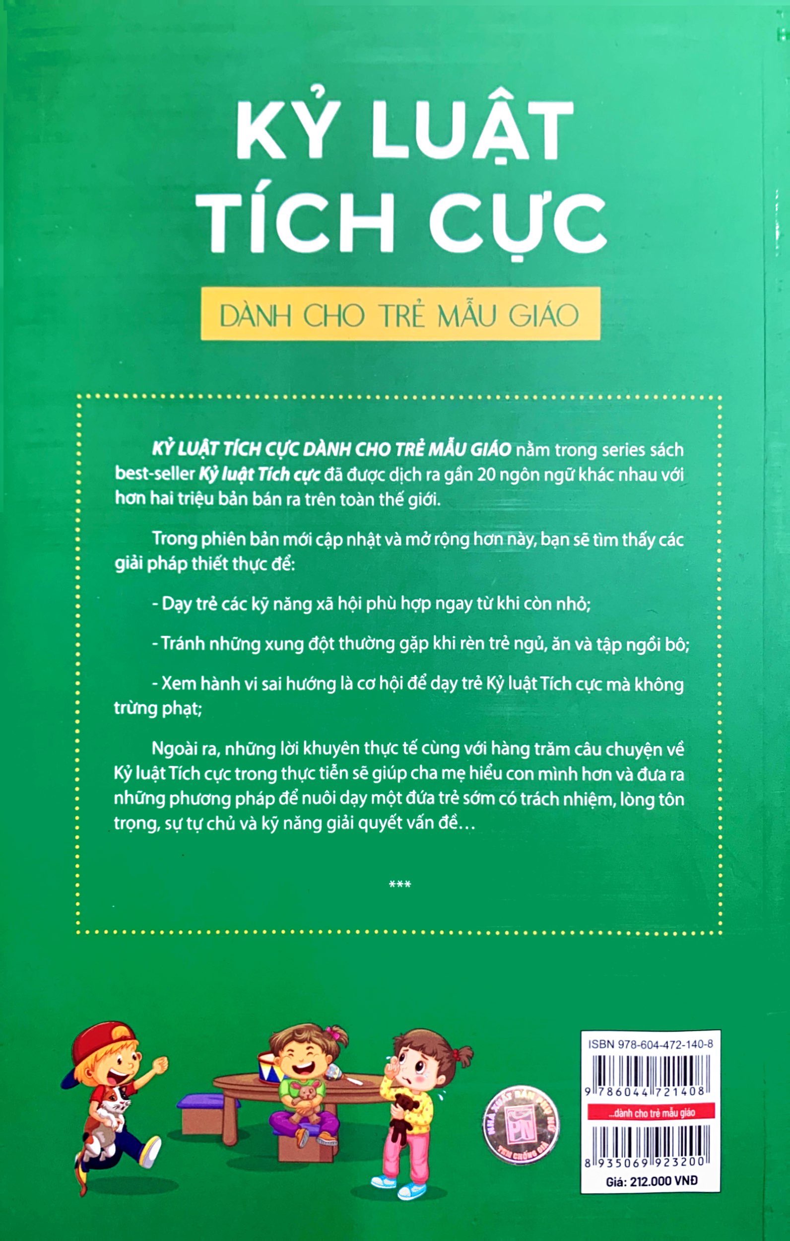 kỷ luật tích cực dành cho trẻ mẫu giáo