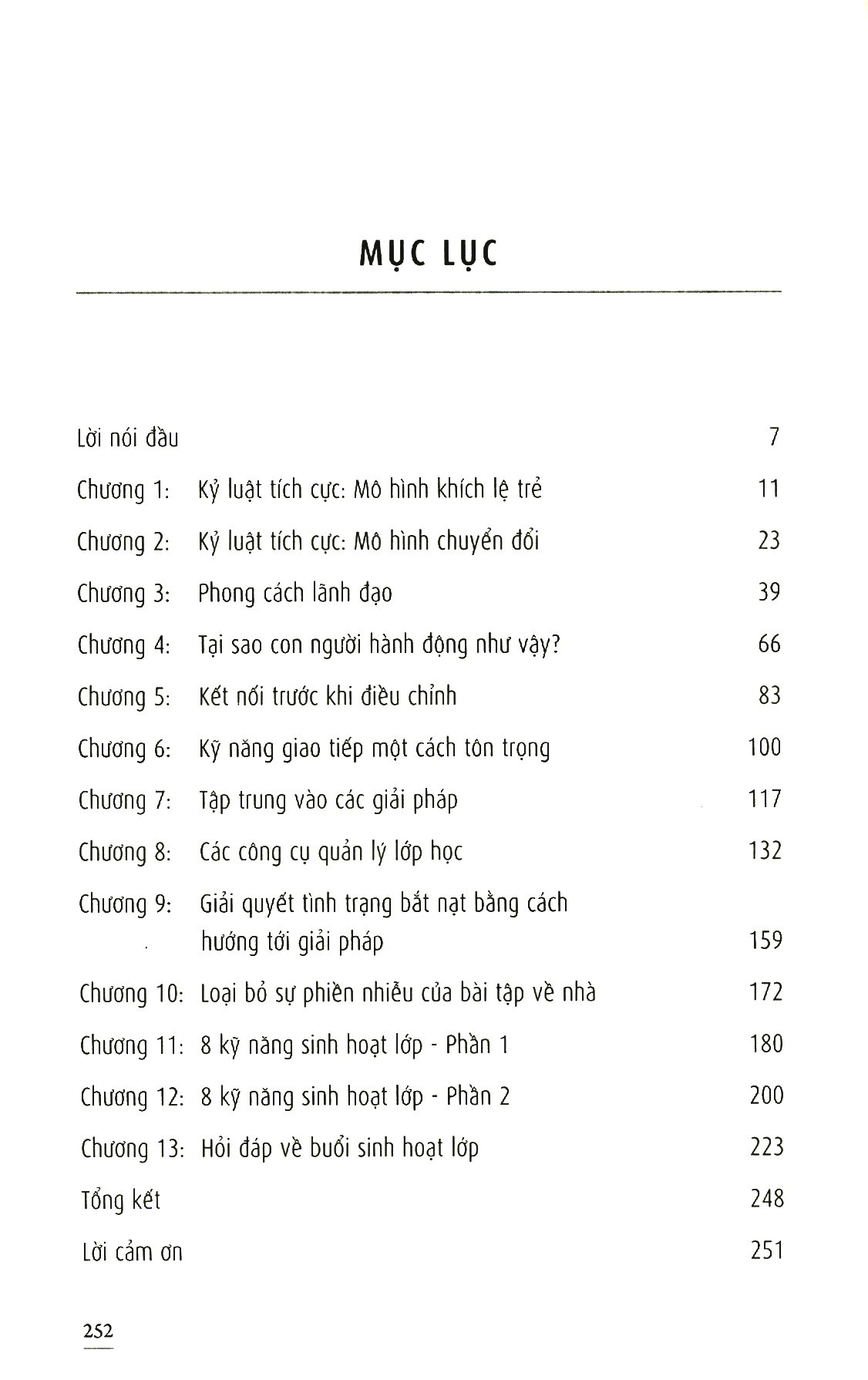 kỷ luật tích cực trong lớp học (tái bản 2022)