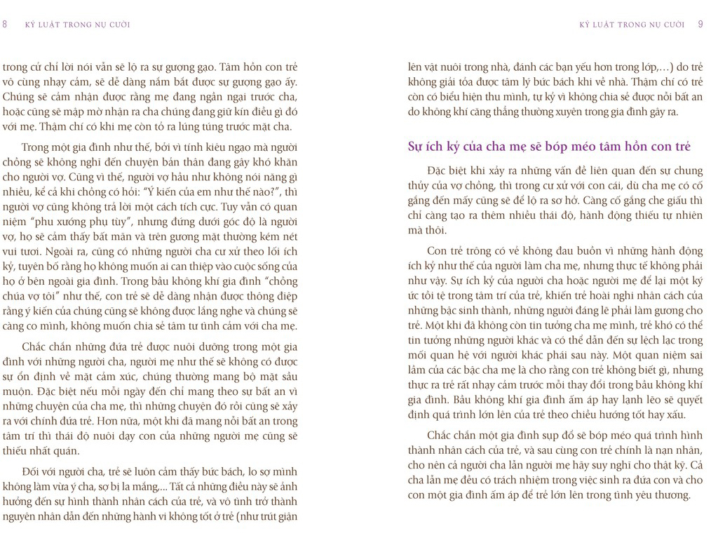 kỷ luật trong nụ cười