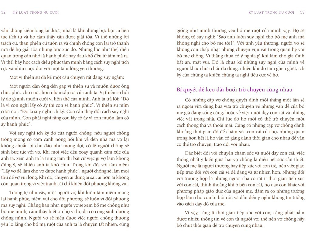 kỷ luật trong nụ cười