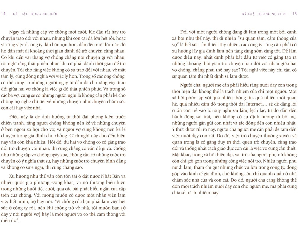 kỷ luật trong nụ cười