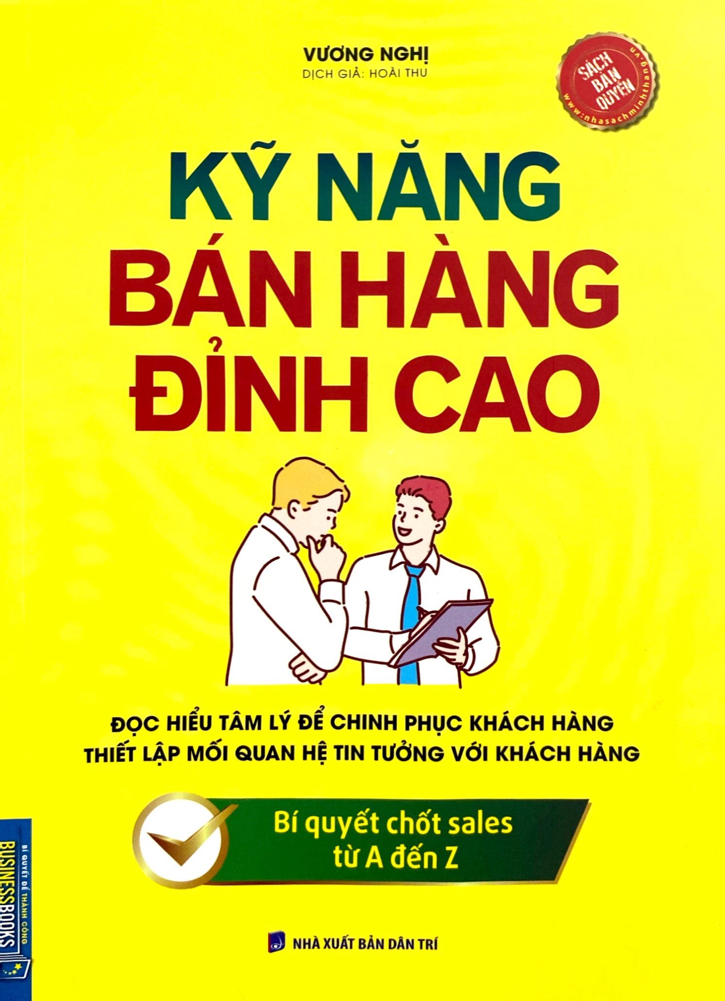 kỹ năng bán hàng đỉnh cao