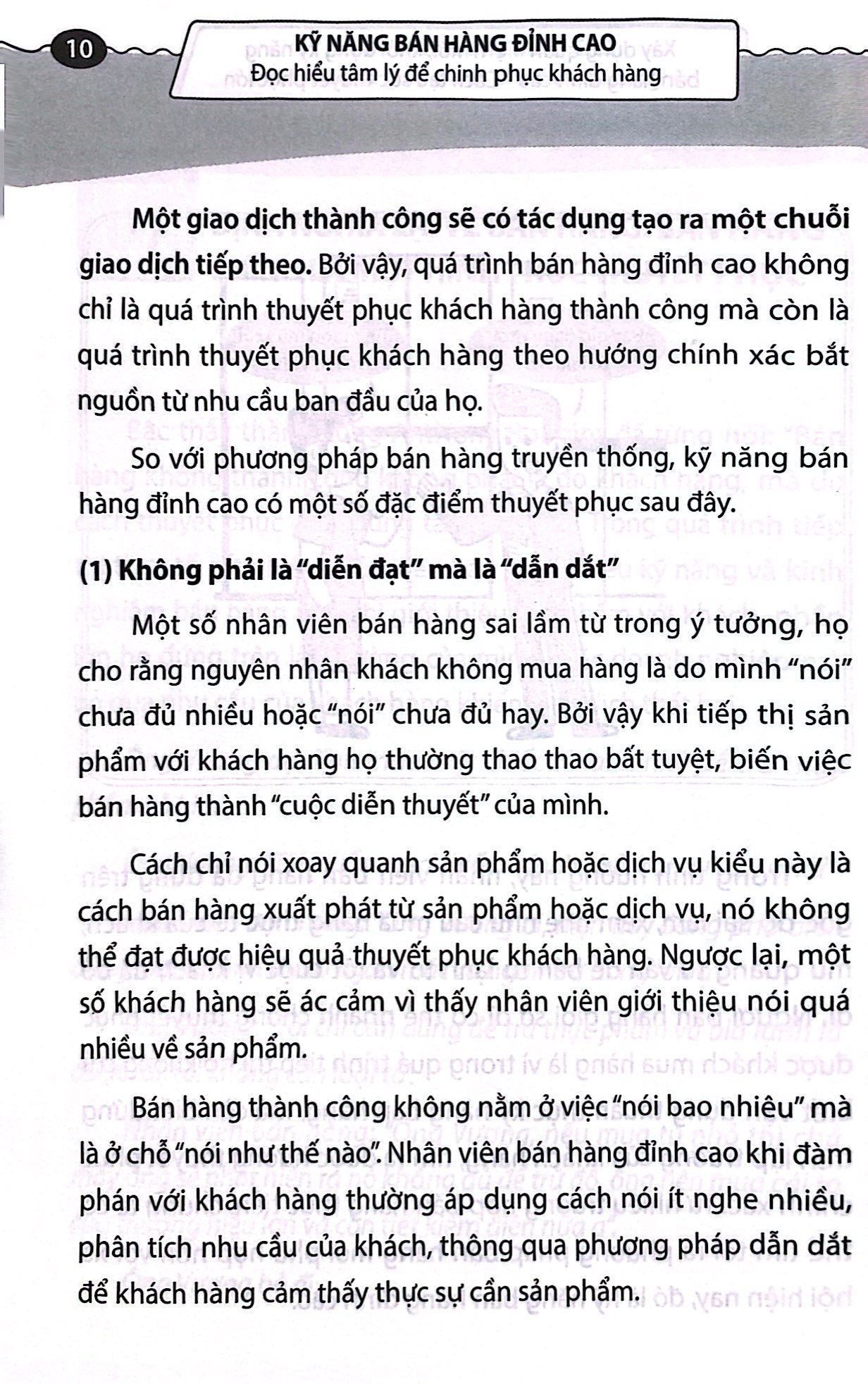 kỹ năng bán hàng đỉnh cao