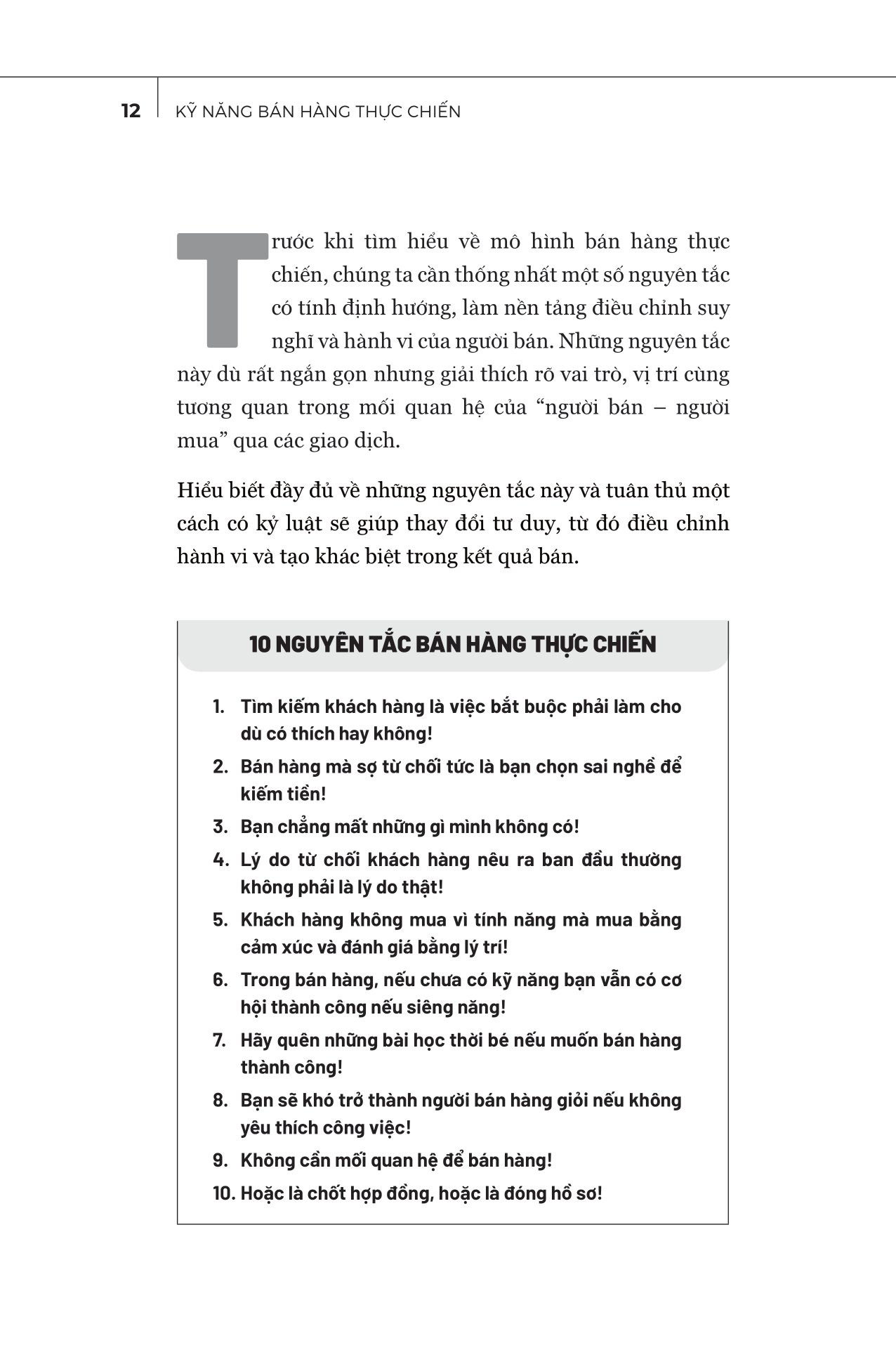 kỹ năng bán hàng thực chiến