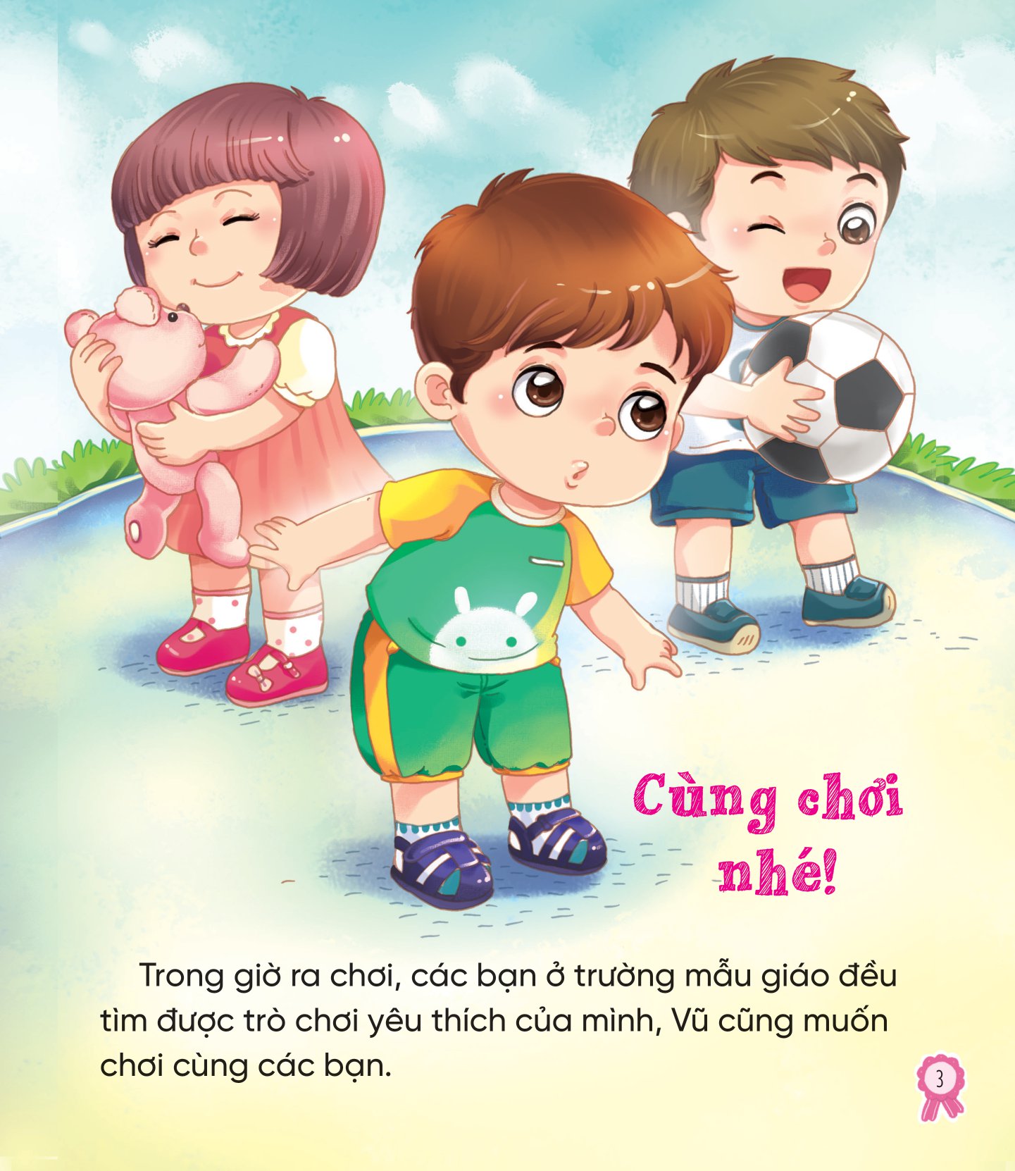 kỹ năng bỏ túi - đi mẫu giáo thật vui - con có nhiều bạn lắm