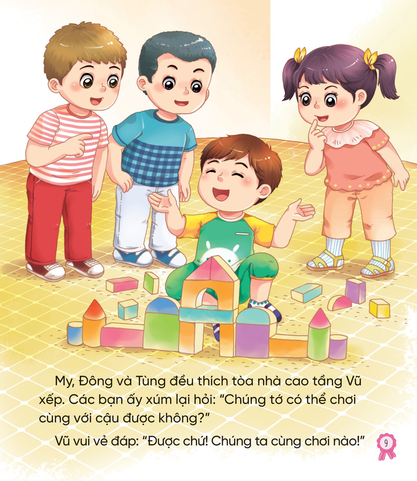 kỹ năng bỏ túi - đi mẫu giáo thật vui - con có nhiều bạn lắm