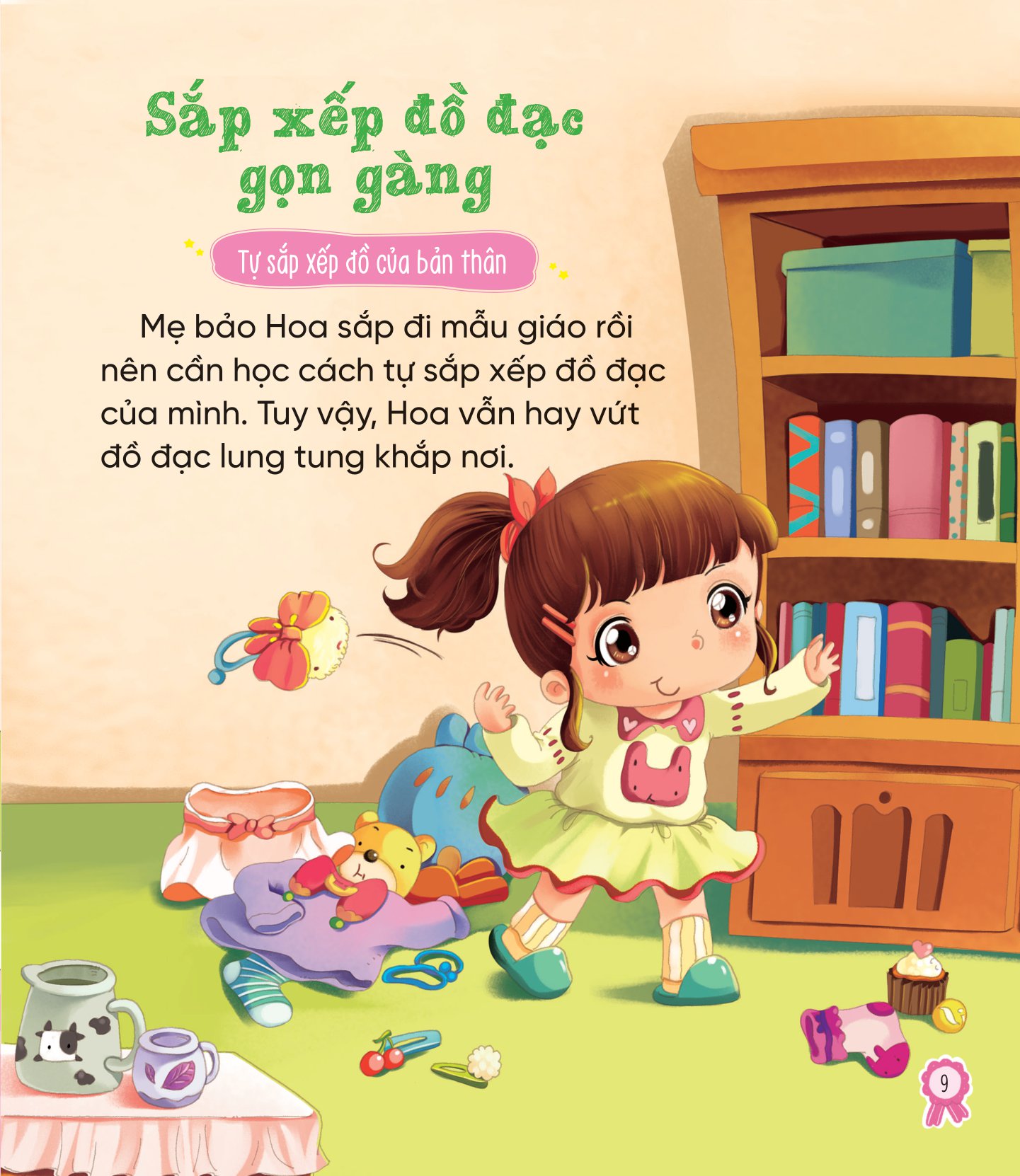 kỹ năng bỏ túi - đi mẫu giáo thật vui - con học cách tự lập