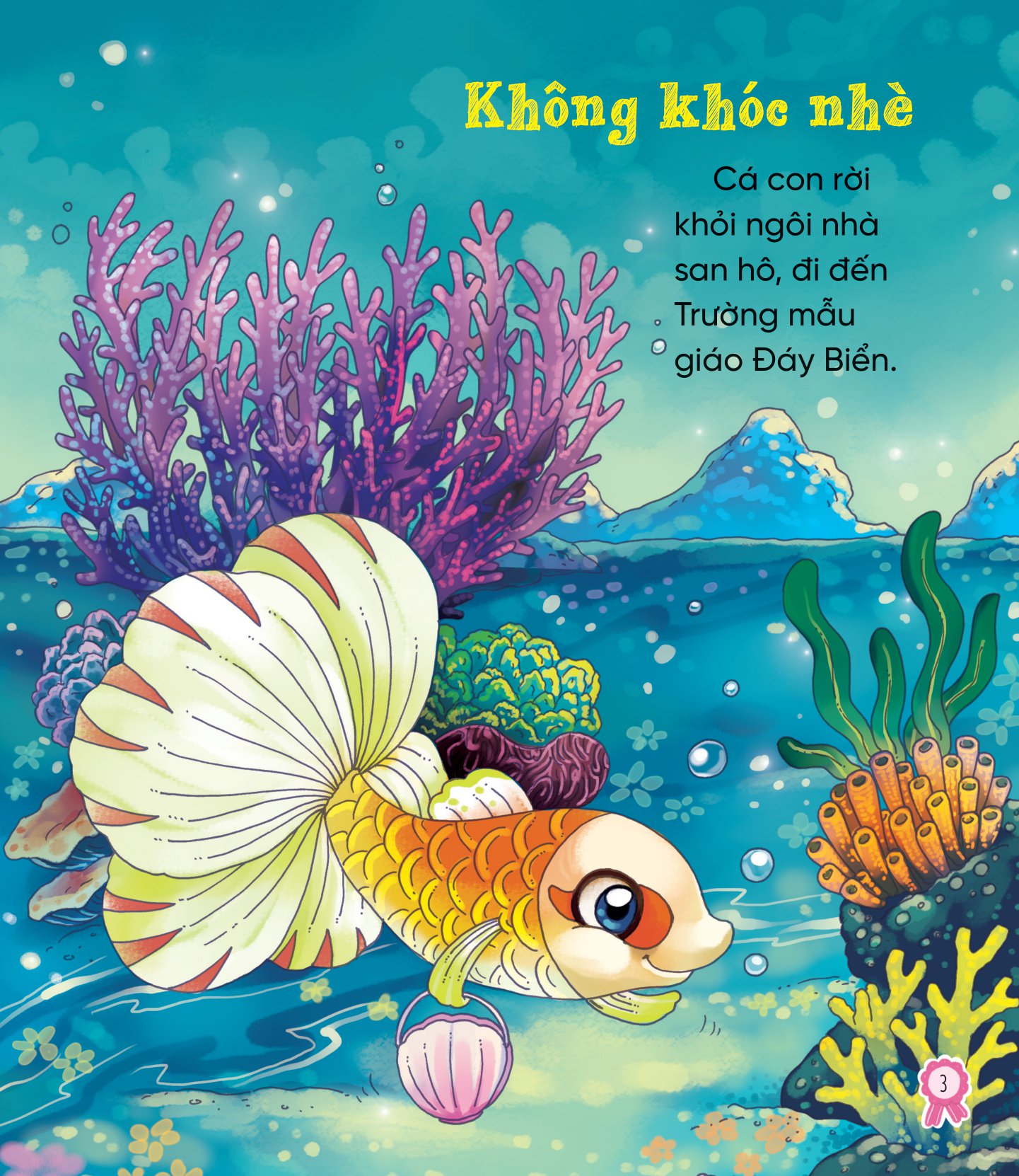 kỹ năng bỏ túi - đi mẫu giáo thật vui - con không khóc nhè đâu