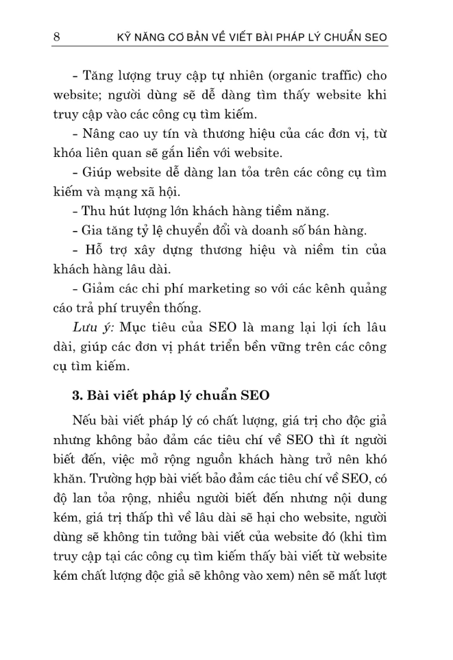 Ky Nang Co Ban Ve Viet Bai Phap Ly Chuan SEO