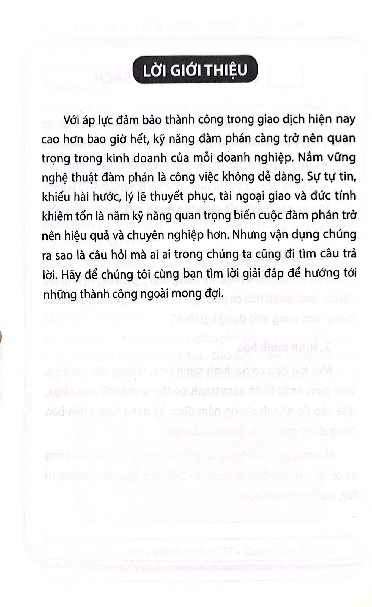 kỹ năng đàm phán bậc thầy