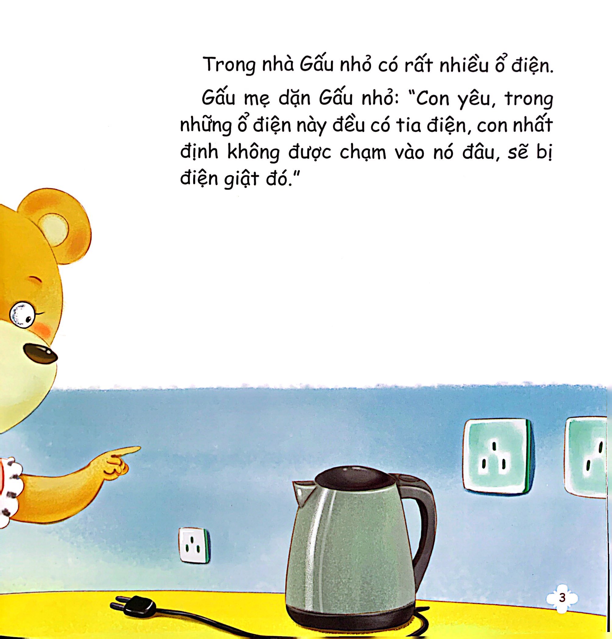 kỹ năng đầu đời - bài học tự bảo vệ - top 10 kỹ năng tự vệ cho trẻ, đảm bảo an toàn bản thân - cẩn thận điện giật