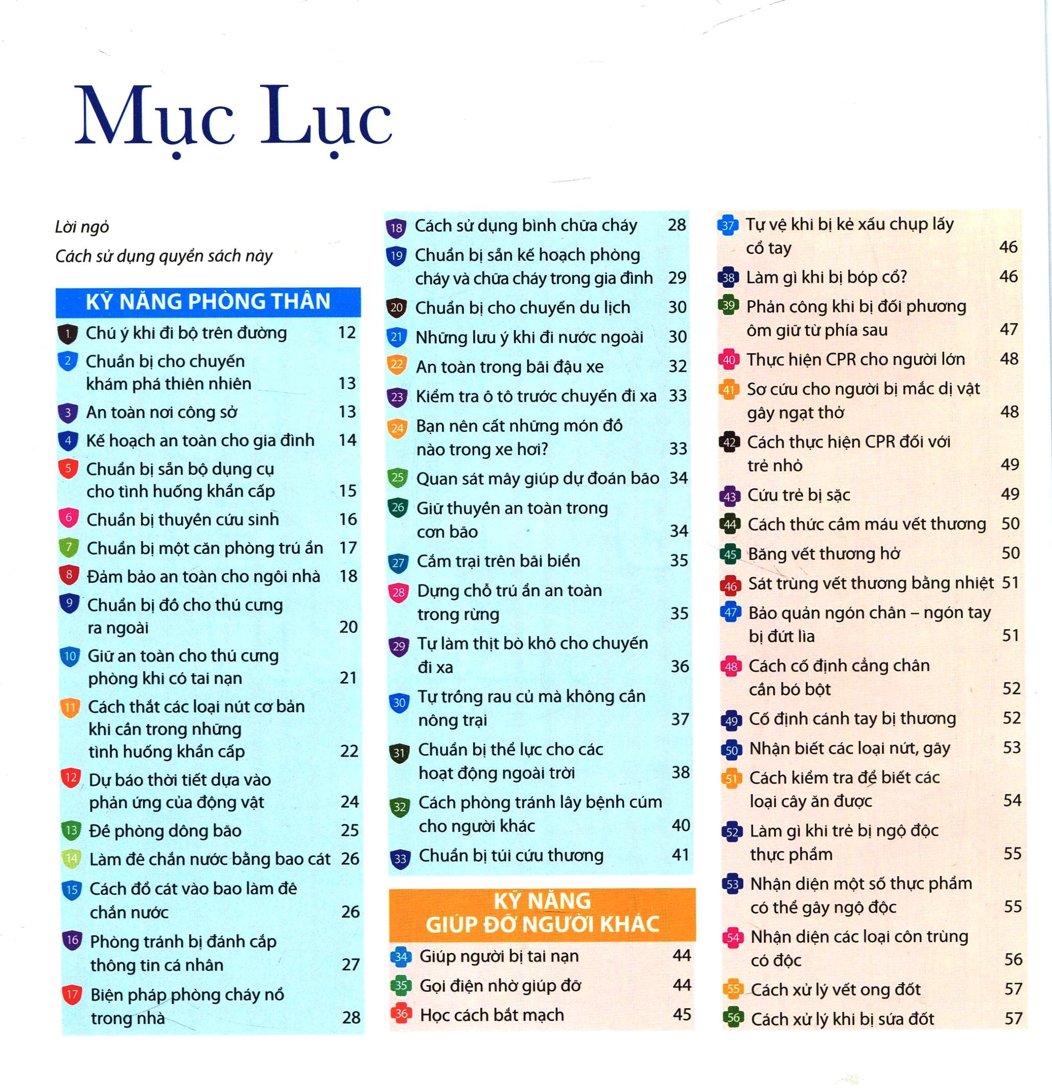 kỹ năng đối diện hiểm nguy