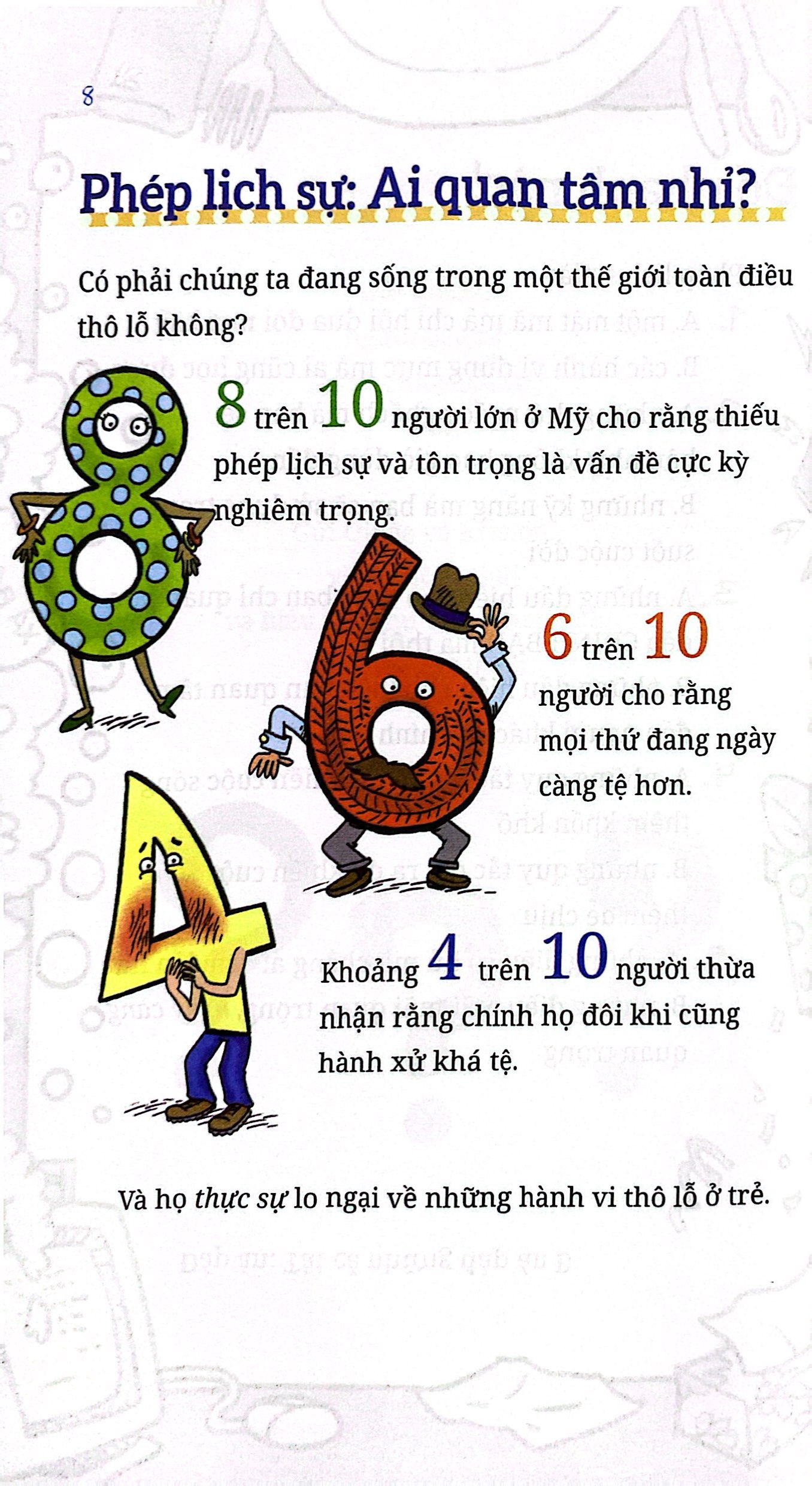 kỹ năng học đường - cư xử đúng mực ư? chuyện nhỏ!