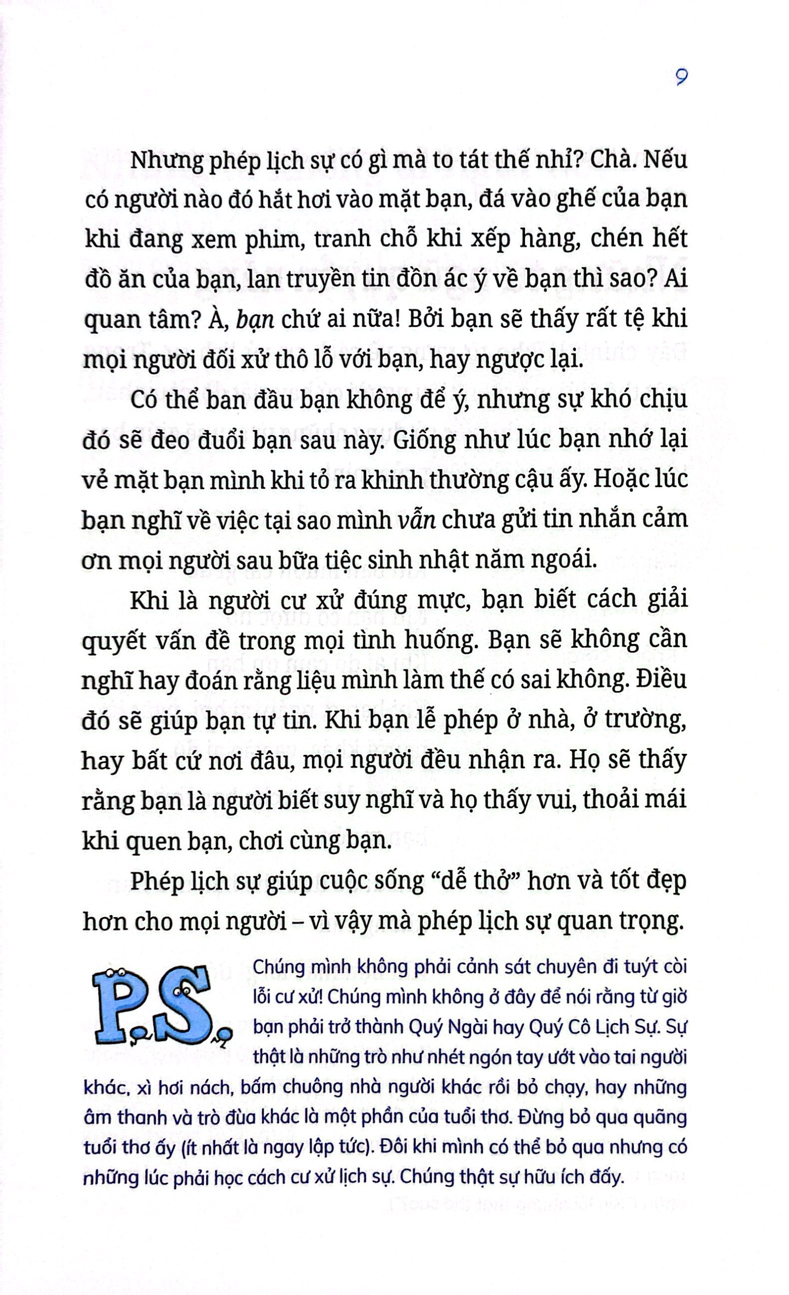 kỹ năng học đường - cư xử đúng mực ư? chuyện nhỏ!