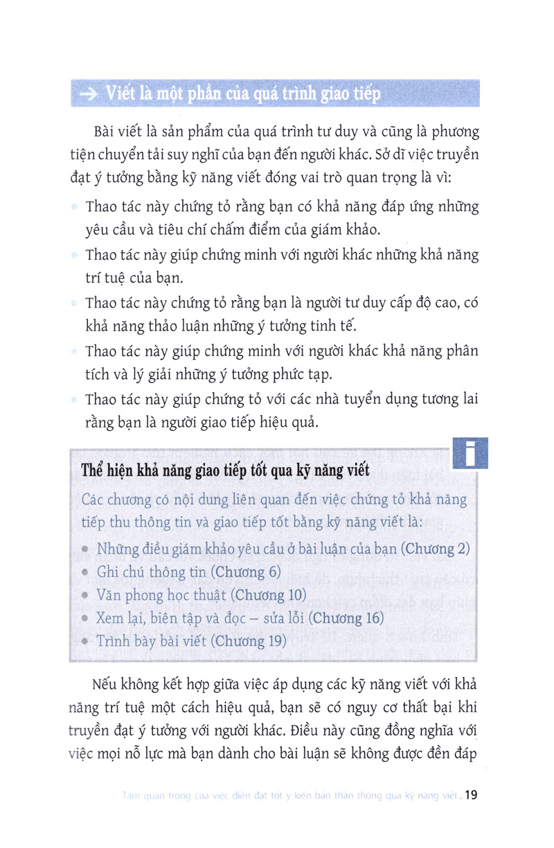 kỹ năng làm bài viết ở đại học