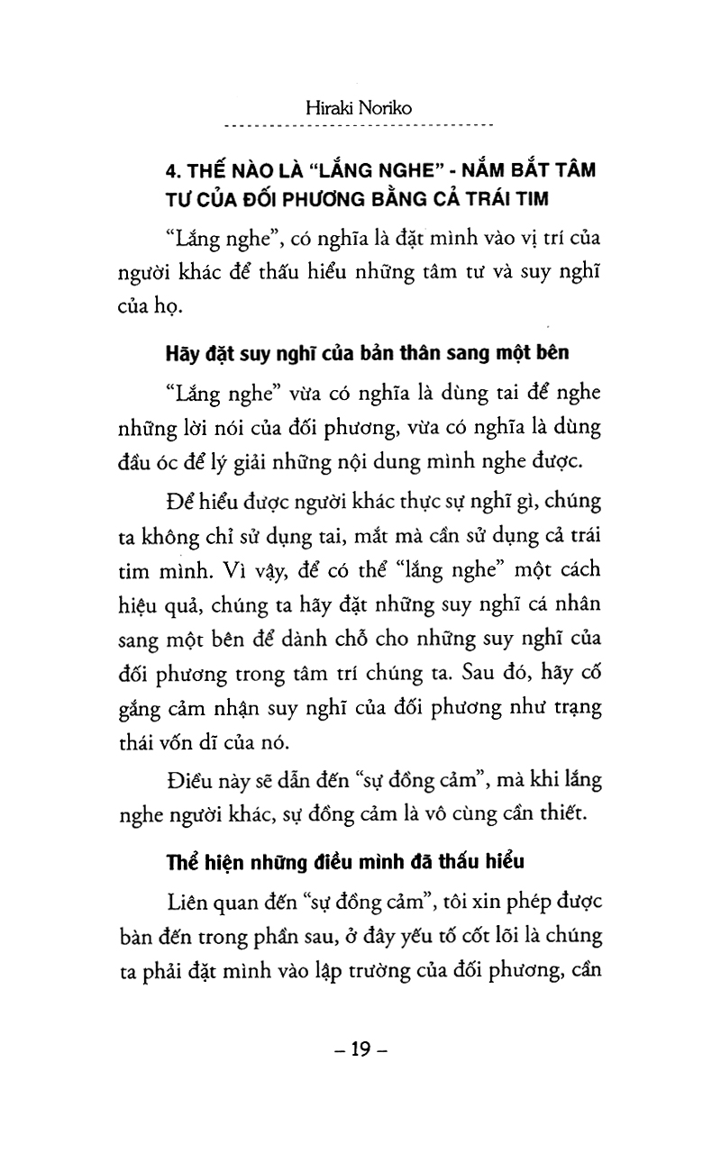 kỹ năng lắng nghe trong giao tiếp (tái bản 2023)