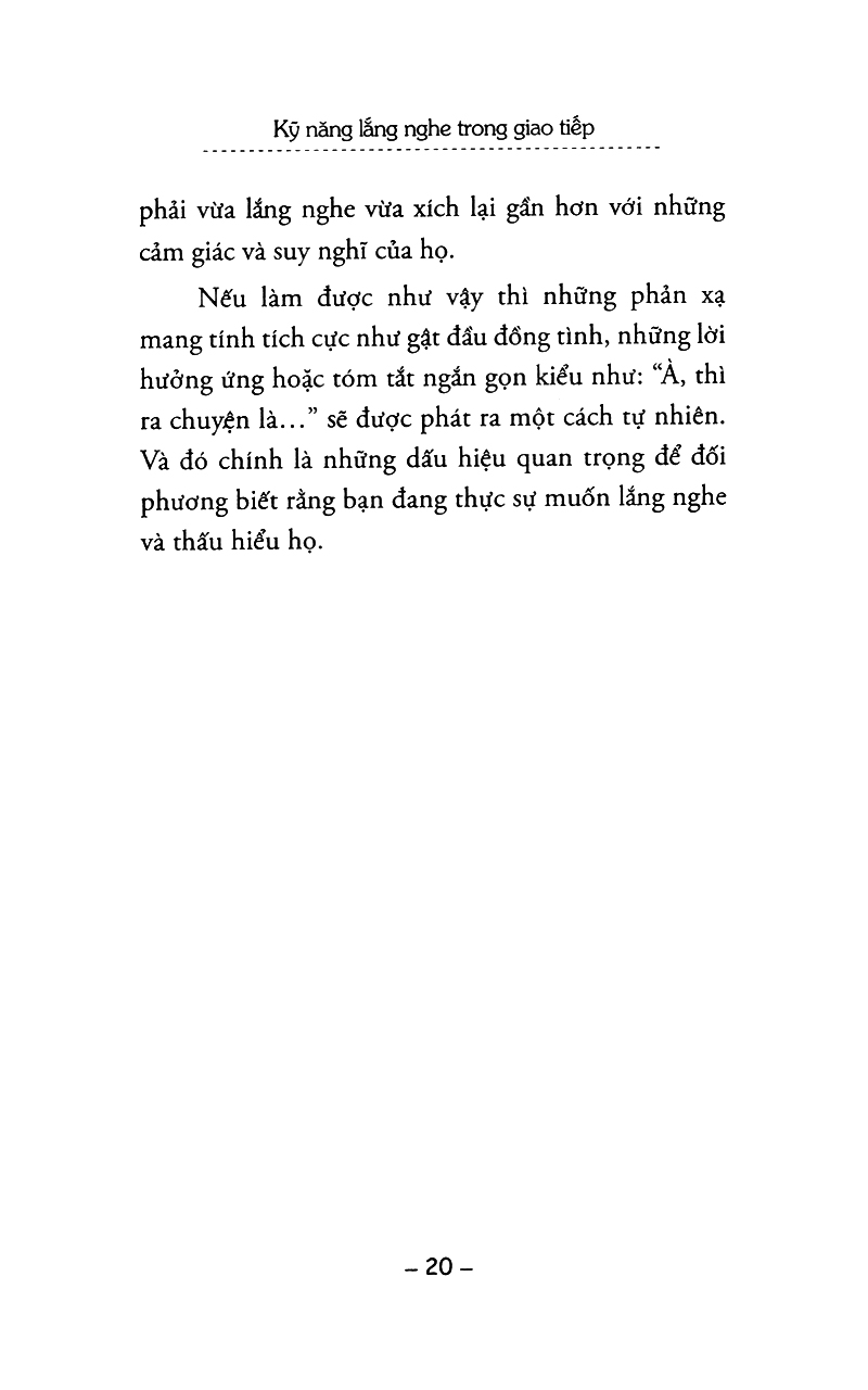 kỹ năng lắng nghe trong giao tiếp (tái bản 2023)