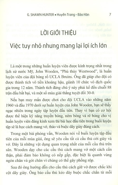 kỹ năng lãnh đạo từ những việc nhỏ