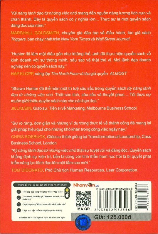 kỹ năng lãnh đạo từ những việc nhỏ