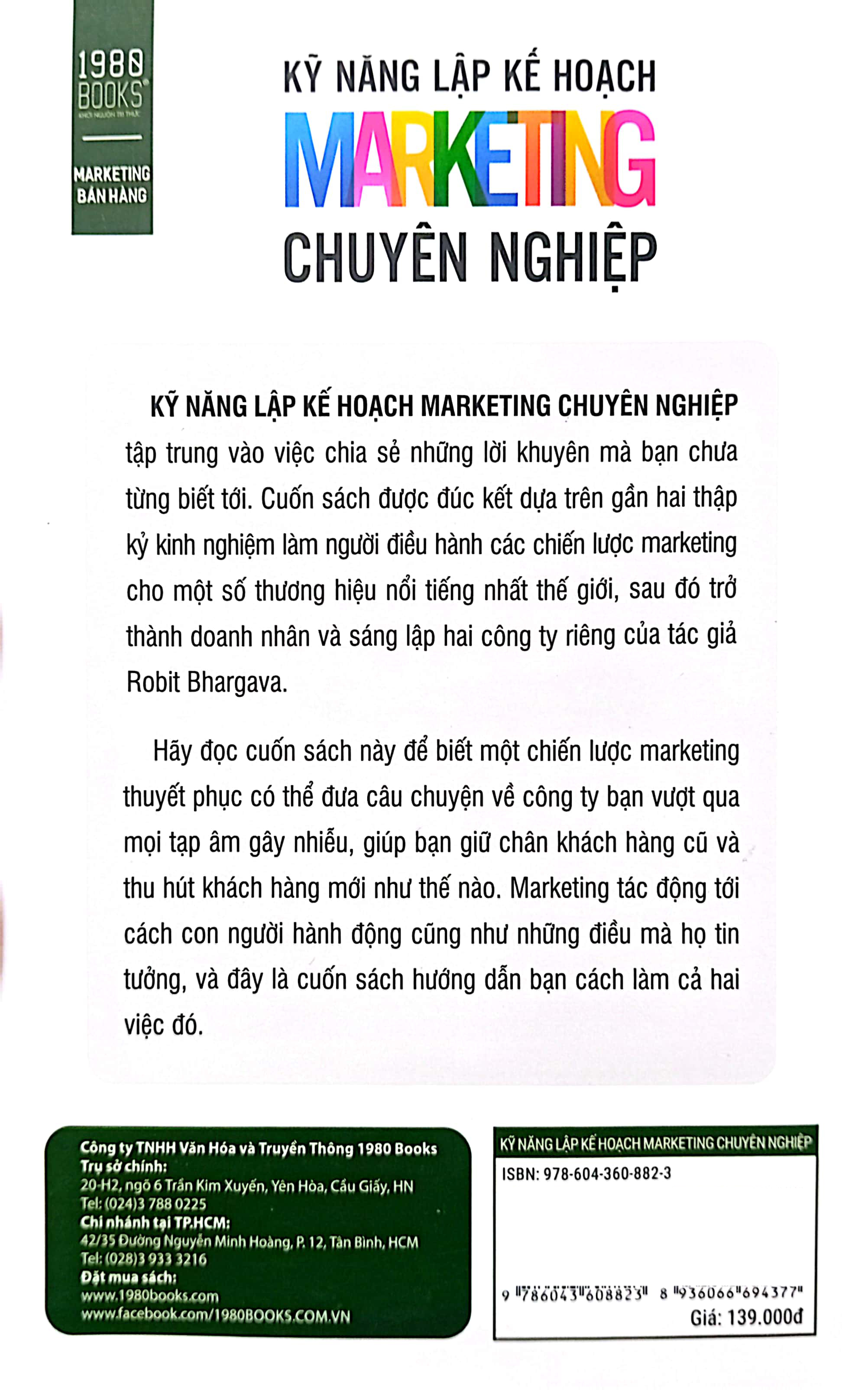 kỹ năng lập kế hoạch marketing chuyên nghiệp